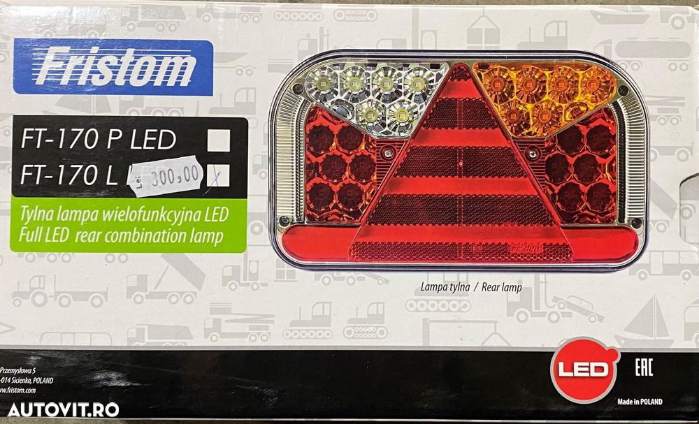 Lampa Led FRISTOM pentru remorca - 6