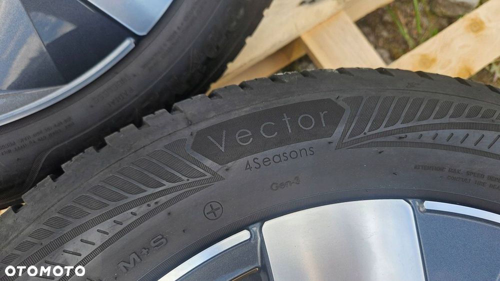 FELGI ALUMINIOWE VW PASSAT 17 7.5J ET41 3J0601025K OPONY ZIMA 215/55/17 - 6