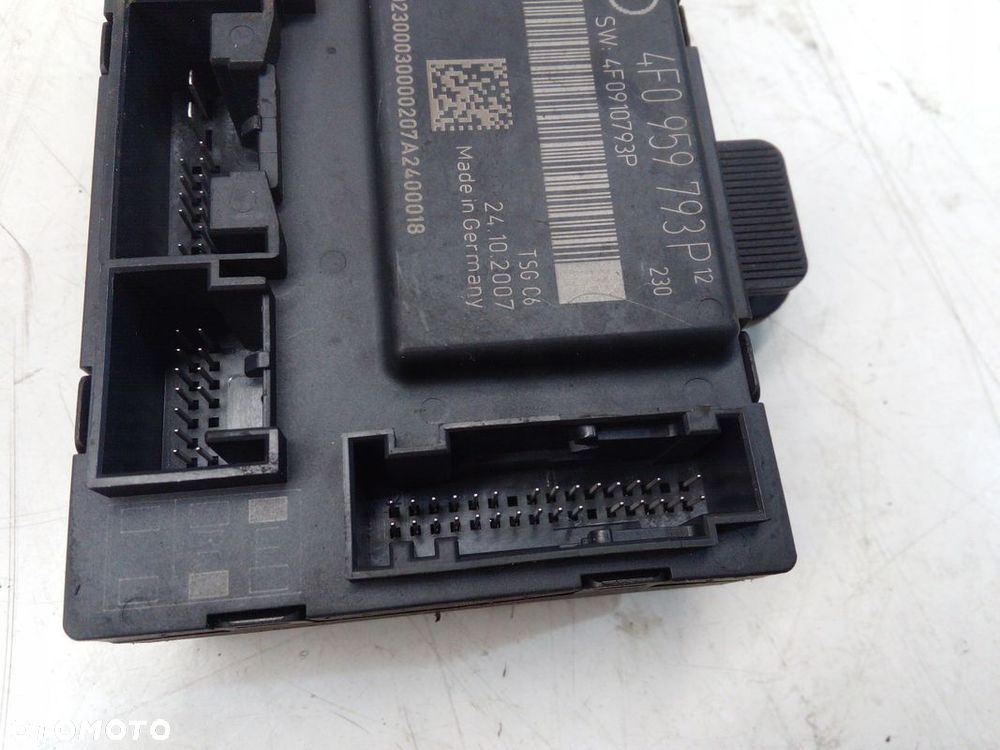 MODUŁ STEROWNIK DRZWI AUDI A6 C6 Q7 4L 4F0959793P - 3