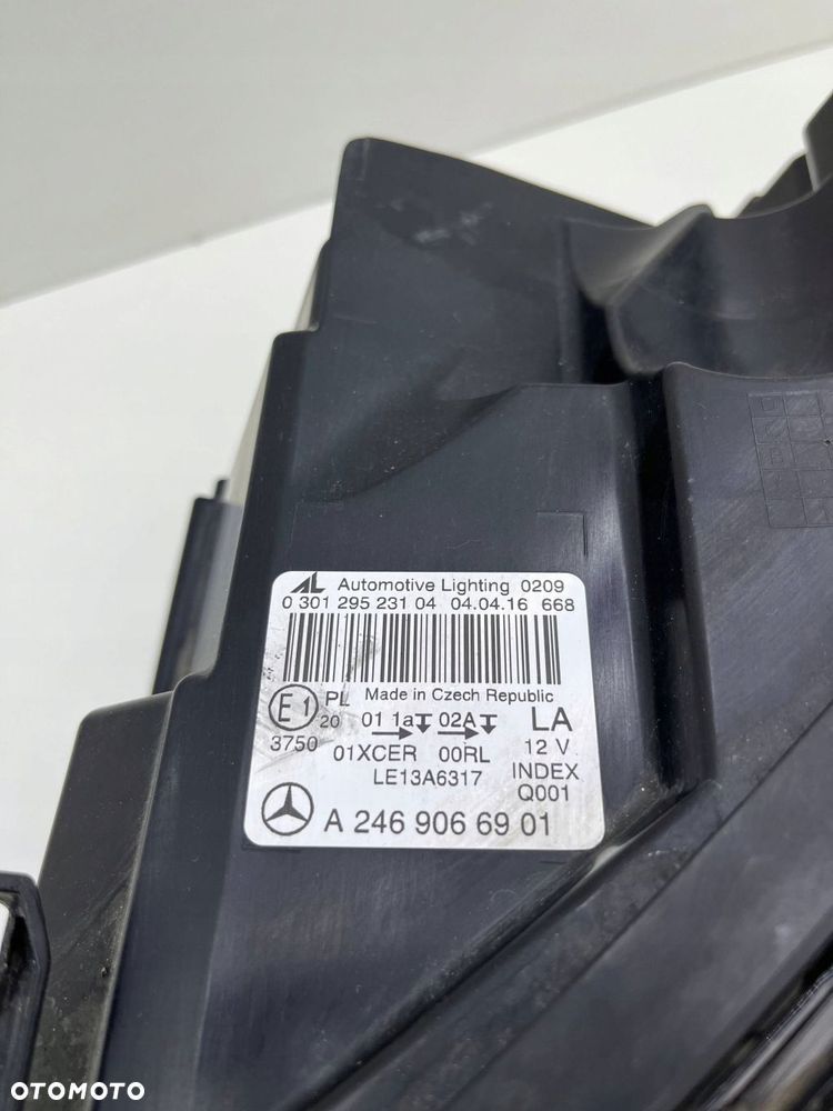 MERCEDES W246 LCI LAMPA LEWA PRZÓD FULL LED KOMPLETNA EUROPA A2469066901 - 8