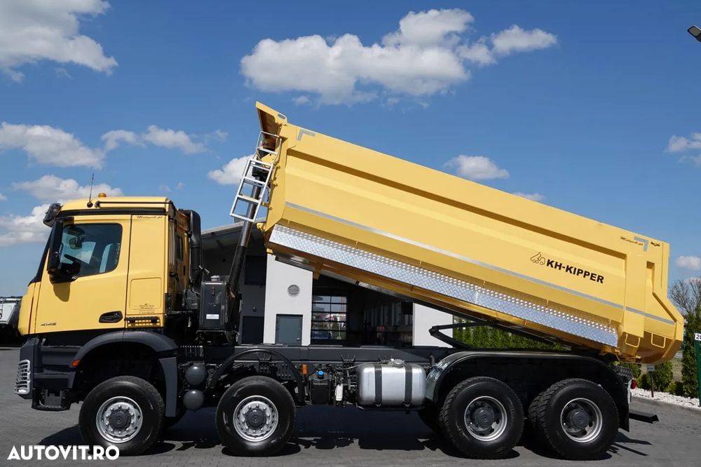 Mercedes-Benz AROCS 4145 / 8x8 / TIPPER SPATE / KH KIPPER / EURO 6 - 16