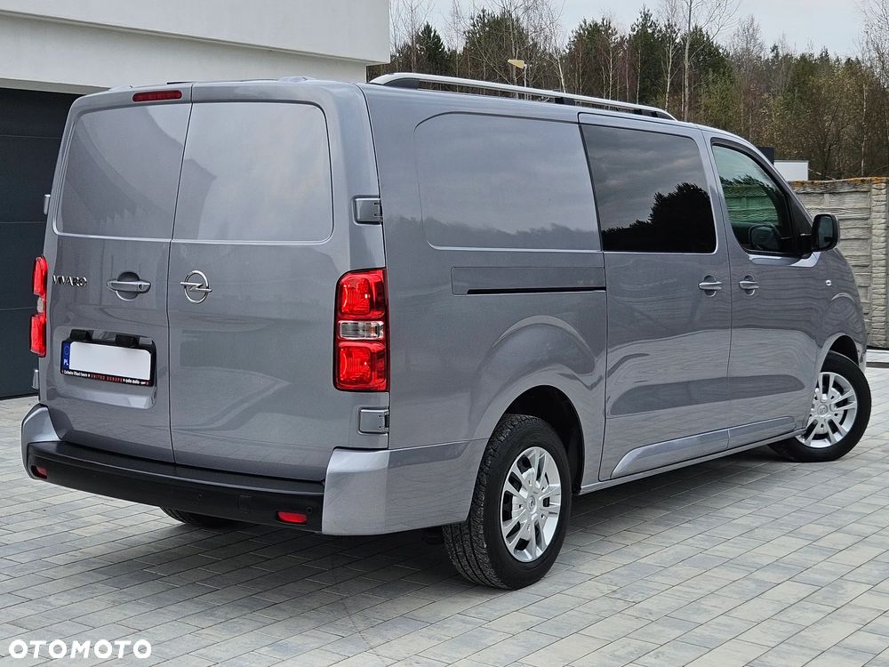 Opel VIVARO Extra Long Brygadowy 2x przesuwne drzwi składana przegroda SalonPL FV23% - 3