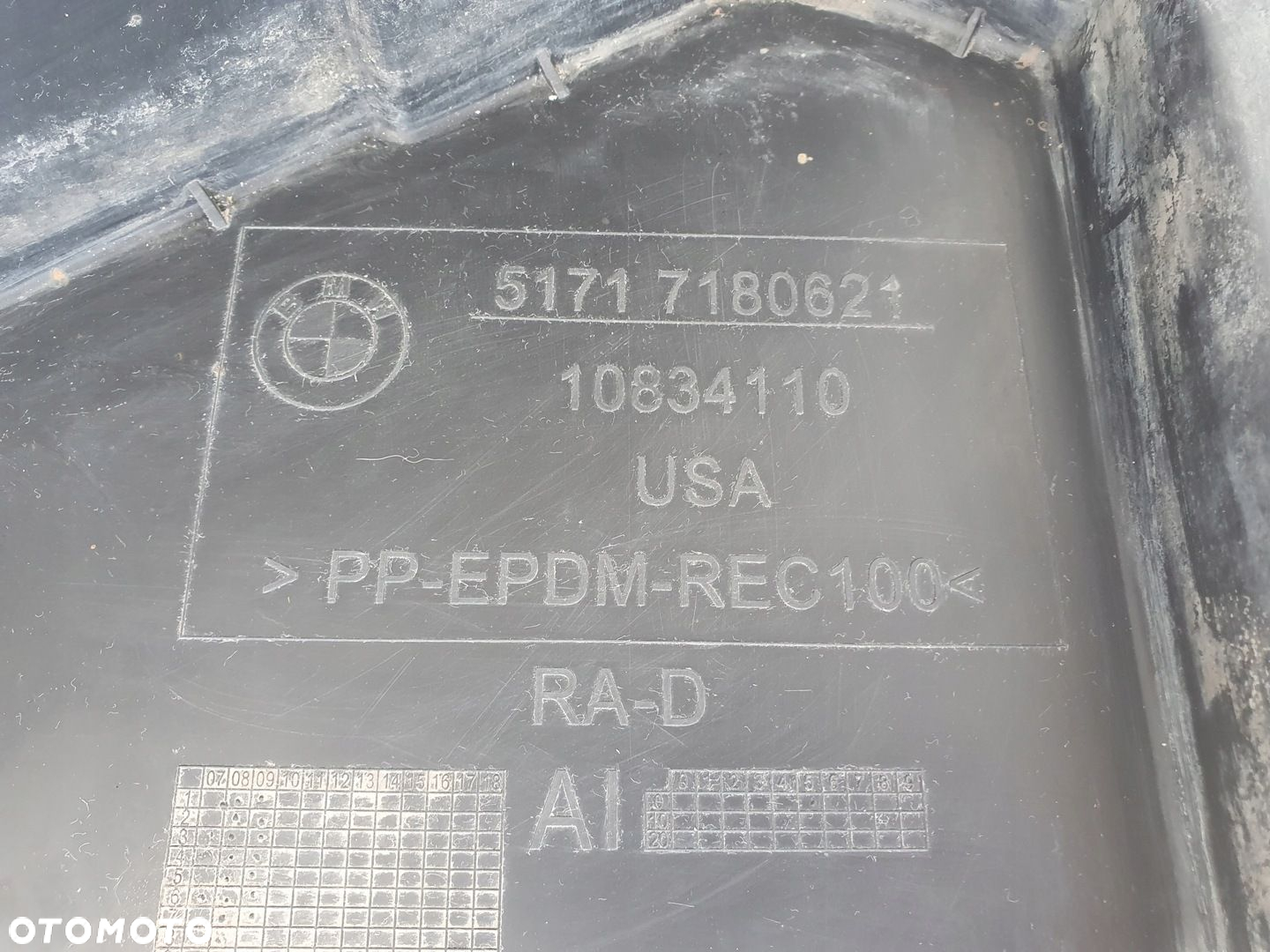 BMW X6 E71 LEWE PRZEDNIE NADKOLE Lewy przód 7180621 - 2