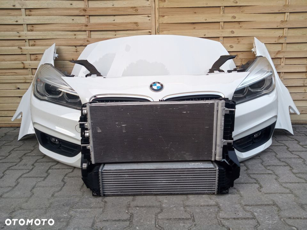 BMW F45 F46 MASKA ZDERZAK LAMPY BŁOTNIKI CHŁODNICE