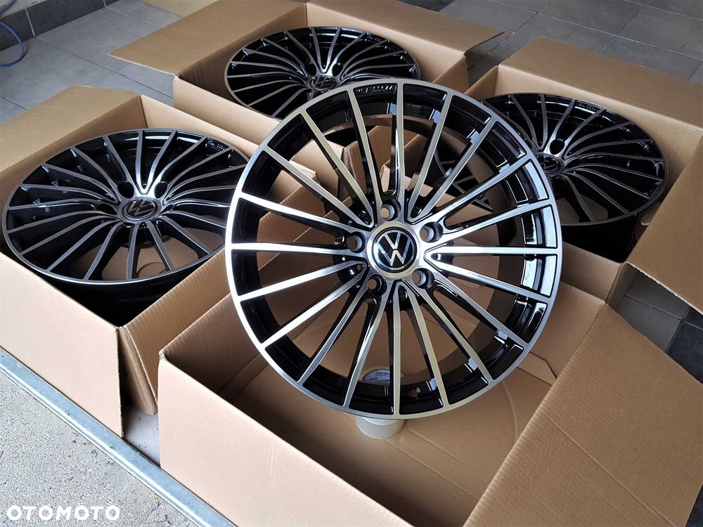 Alufelgi 18 VW T5 T6 Transporter Caravelle Multivan Czarne 5x120 429# - 3