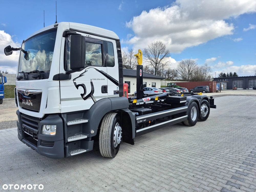 MAN TGS 26.460 / HAKOWIEC/ HYVA / OŚ SKRETKA - 30