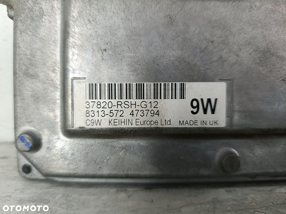 KOMPUTER, STEROWNIK HONDA CIVIC VIII 37820-RSH-G12 1.4 8V - 2