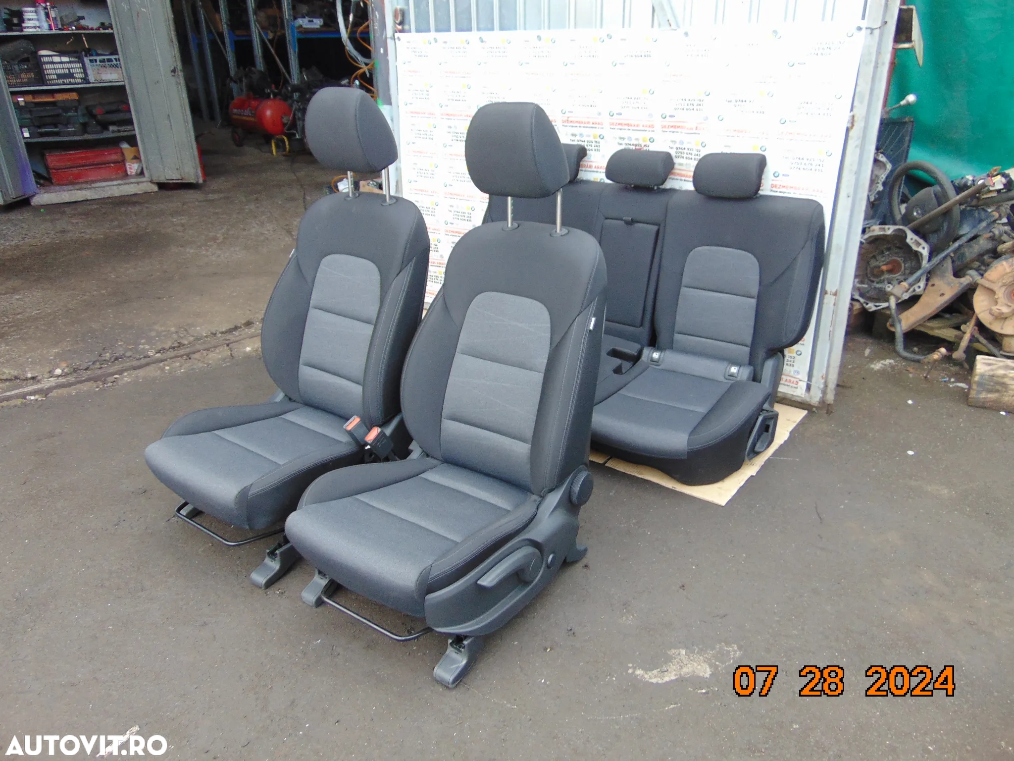 Scaune Hyundai Tucson 2015-2021 scaune fata banchete spate bancheta interior complet - 6