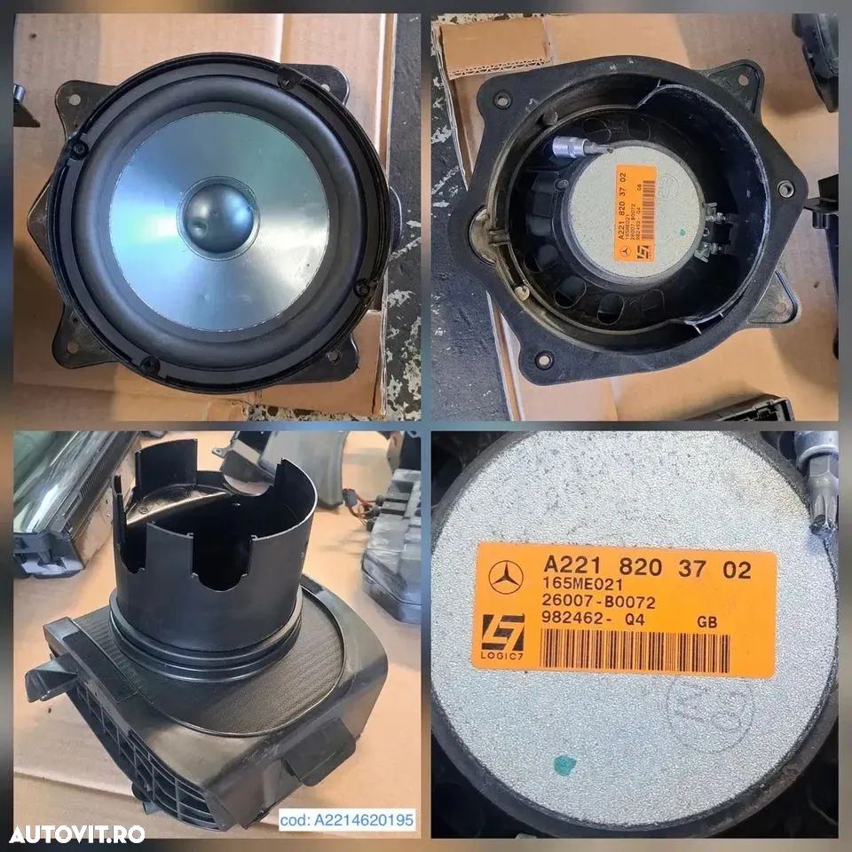 Difuzor harman/kardon modul usa dr f confort ecu modul control incalzire navigatie cutie relee airbag lateral coloana volan ansamblu stergator mercedes s class w221 2005 - 2013 - 2