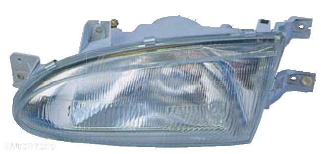 Far Hyundai Accent Hatchback (X-3) 1994-2000 pentru model cu 3 usi, DEPO, partea Stanga , tip bec H4 - 1
