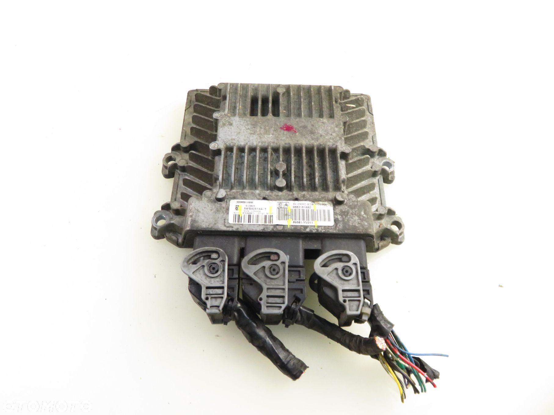 STEROWNIK CITROEN C1 1.4 HDi  89661YV011 9663181680 5WS40514AT - 1