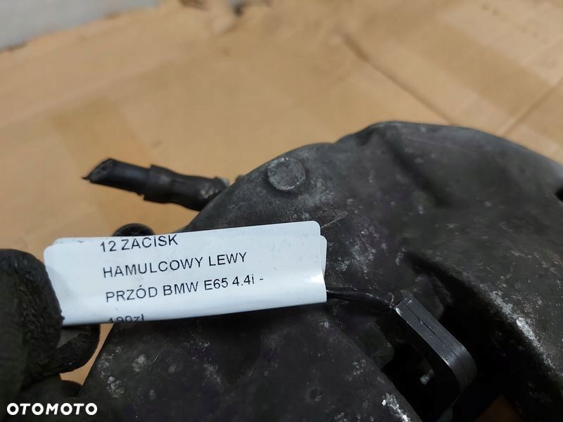 bmw 7 e65 4.4 b v8 zacisk hamulcowy lewy przód - 3