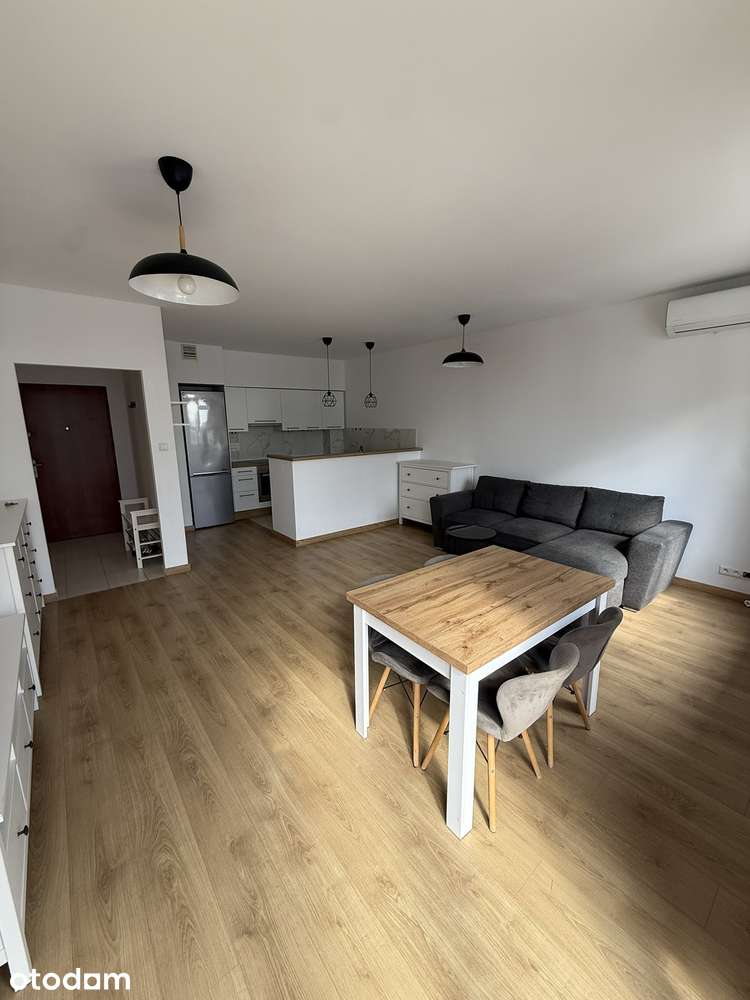 Słoneczne 2 pokoje 57 m² | Klimatyzacja | Loggia 9 m² | Bez prowizji