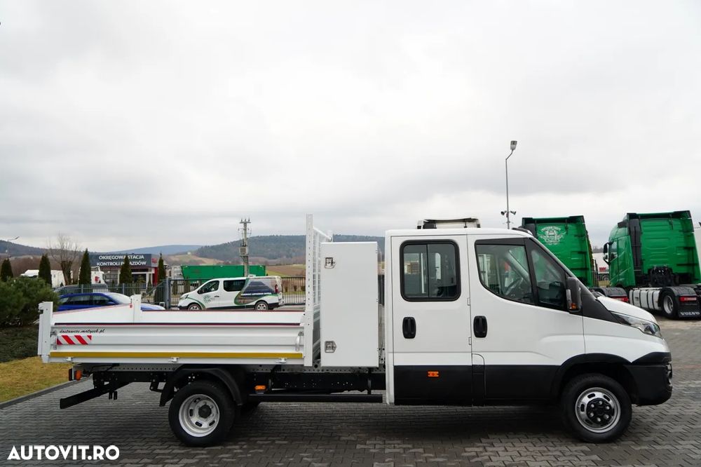 Iveco DAILY 35-140 / BASCULATOR / CU OPȚIUNI - 6 LOCURI / DOUĂ LOCURI / MANUAL / - 12