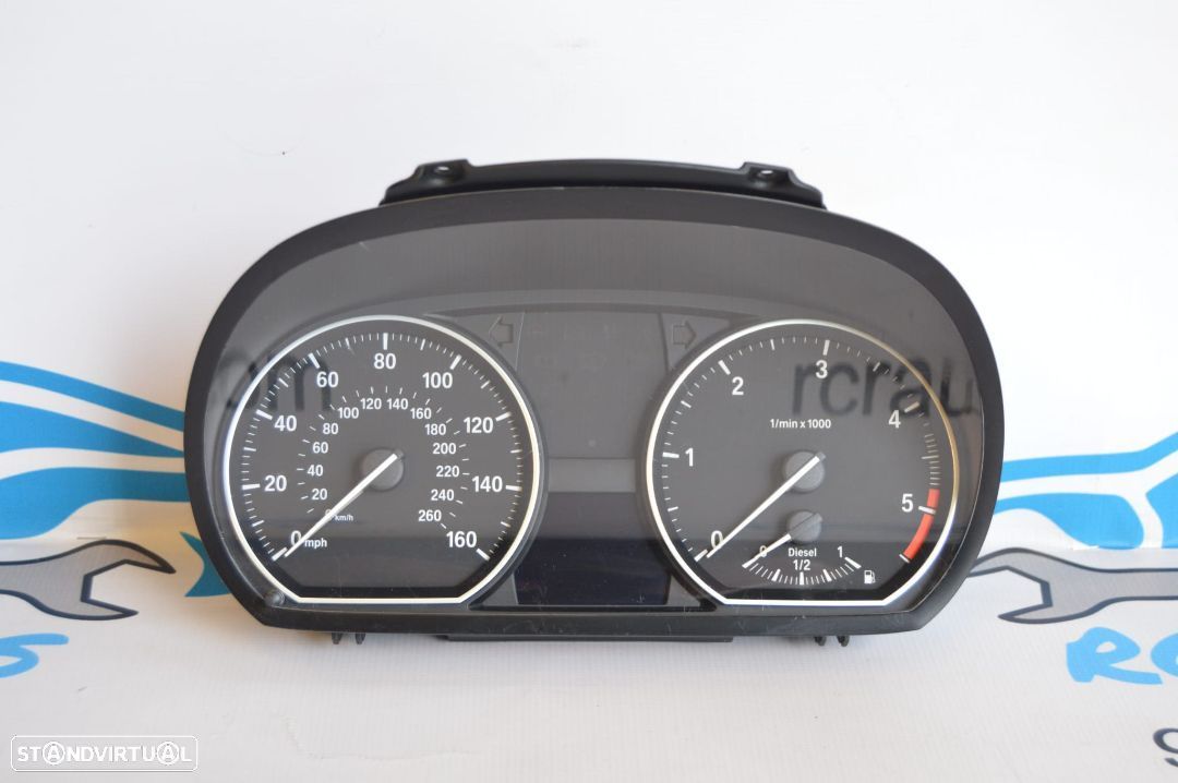 QUADRANTE MOSTRADORES PAINEL INSTRUMENTOS MPH KM 9141478 914147801 102498576 BMW SERIE 1 E87 E81 E82 - 1