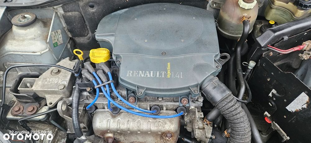 Renault Thalia 1,4 b 2003r silnik K7J700 lakier MV632 - 6