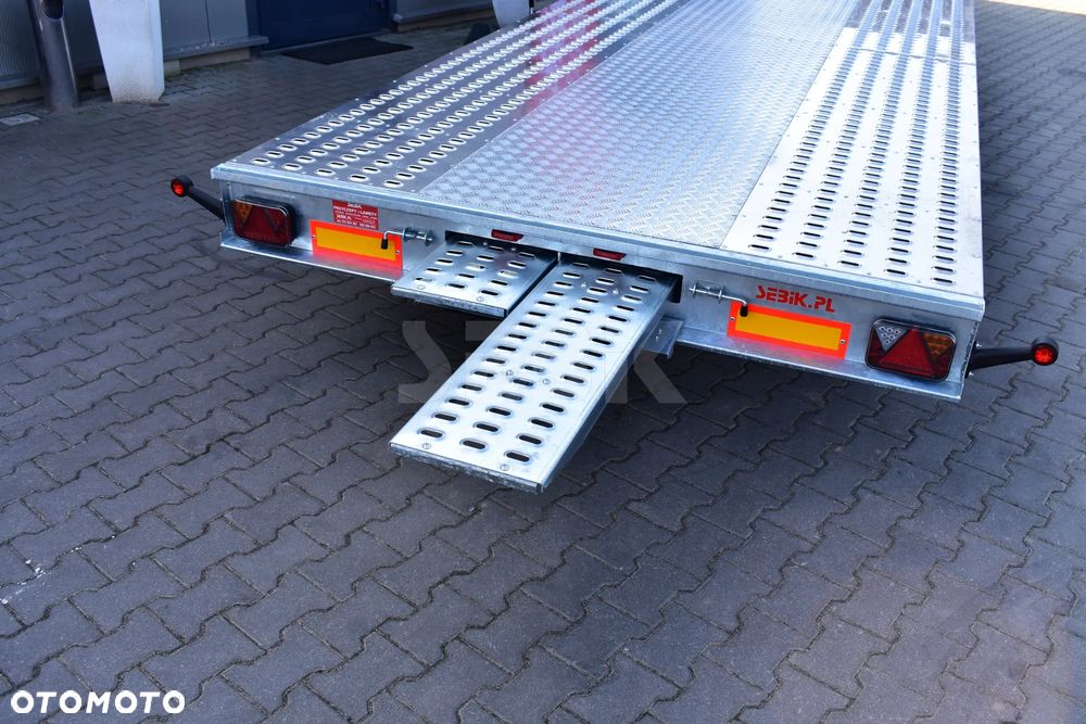 Niewiadów Przyczepo laweta platforma MARS. 5 X 2,1 Alu ryfel i najazdy z dostawą!! - 12