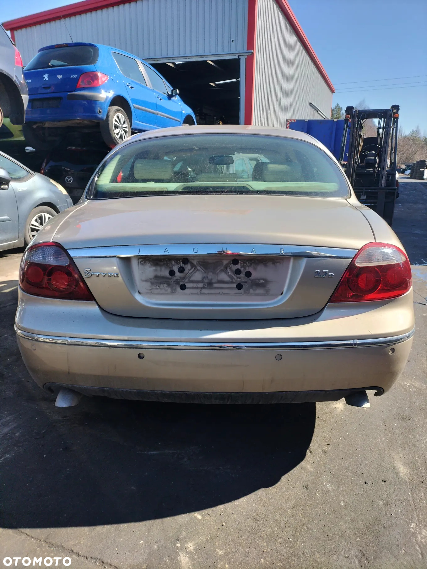 CAŁE AUTO NA CZĘŚCI LAMPY PRZÓD TYŁ KLAPA BAGAŻNIKA ZDERZAK JAGUAR S-TYPE 2.7 DIESEL 207 KM 04-08r - 6