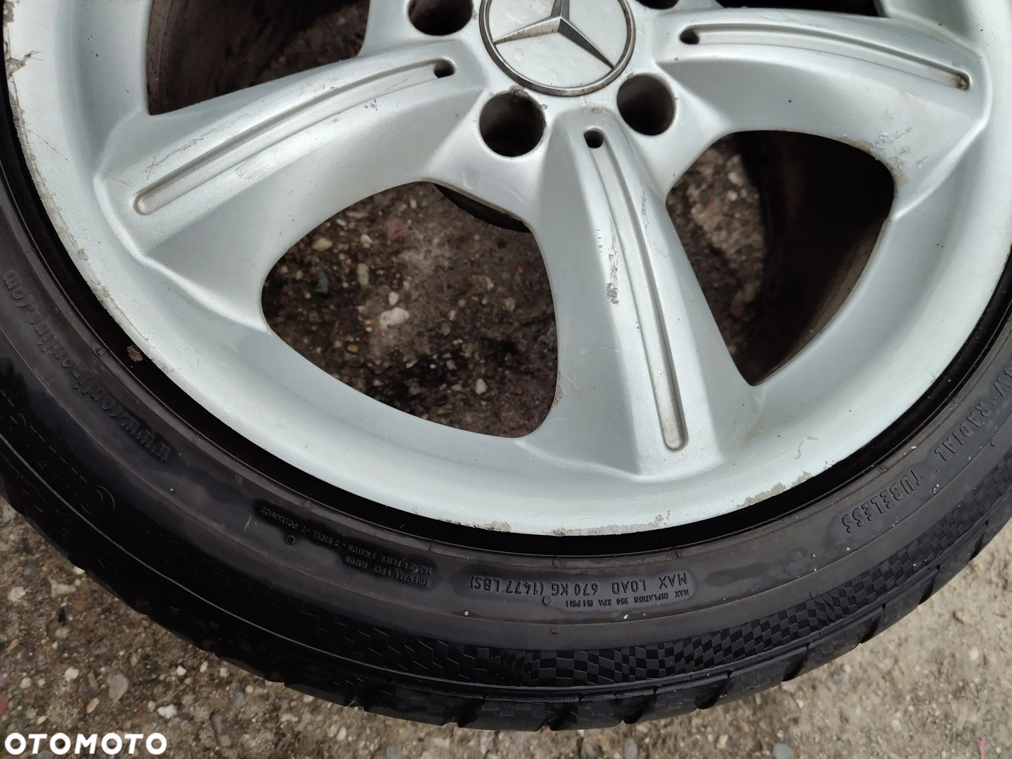MERCEDES SLK 171 Felga aluminiowa Oryginał 17 1714011302 - 6