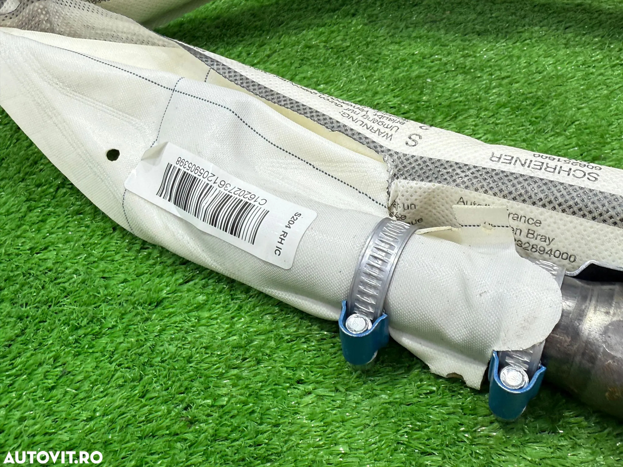 AIRBAG CORTINA DREAPTA MERCEDES BENZ C220 2012 CDI 2.1 DIESEL C-Class W204 COD OEM 606037200 A2048600805 2007-2015 - 5