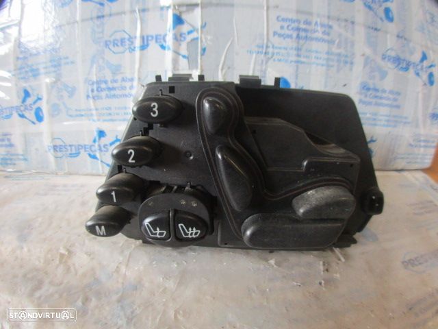 Interruptor 2208211579 MERCEDES W220 S320 Cdi 2003 320CDI 204CV 4P PRETO REGULAÇÃO DE BANCO FE - 1
