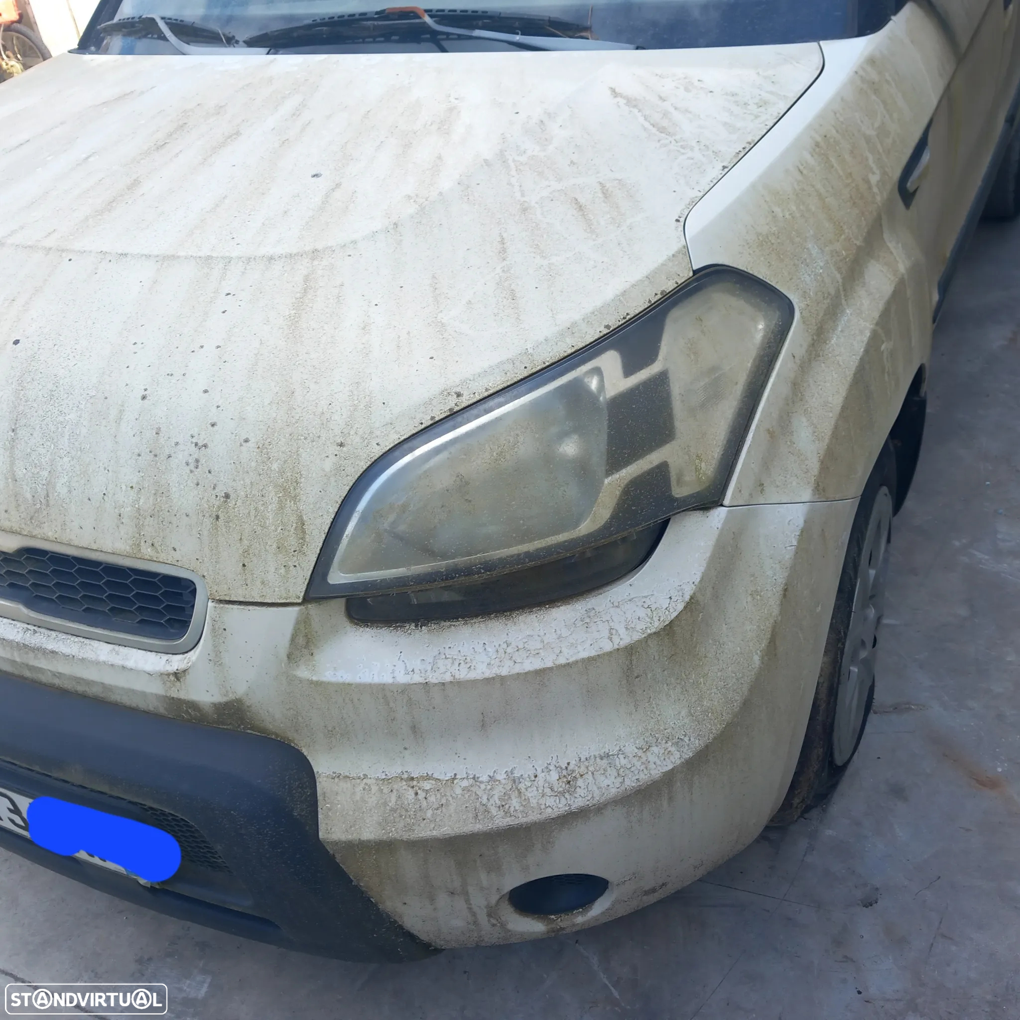 Frente completa sem airbags kia soul - 2