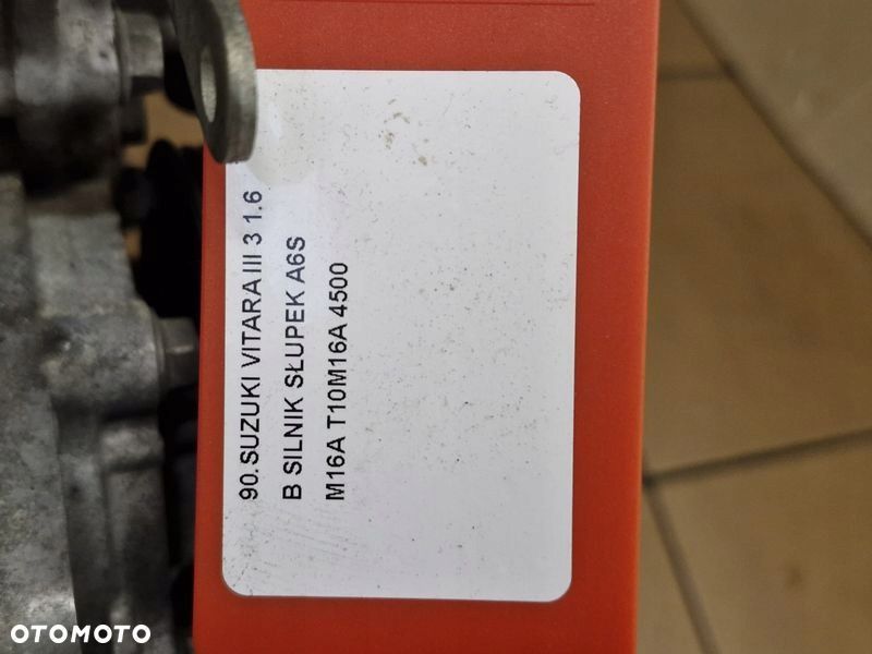SUZUKI VITARA III 3 1.6 B SILNIK SŁUPEK A6S M16A T10M16A - 5