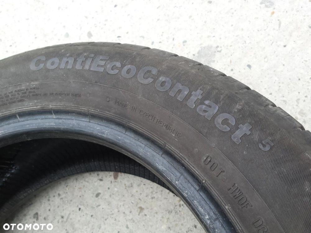 16” - CONTINANTAL - 205/55 r16 cali - LETNIE Opony Conti Premium Eco Contact 5 / 6 - stan BDB - GWARANCJA ! + Możliwy MONTAŻ !! - 6
