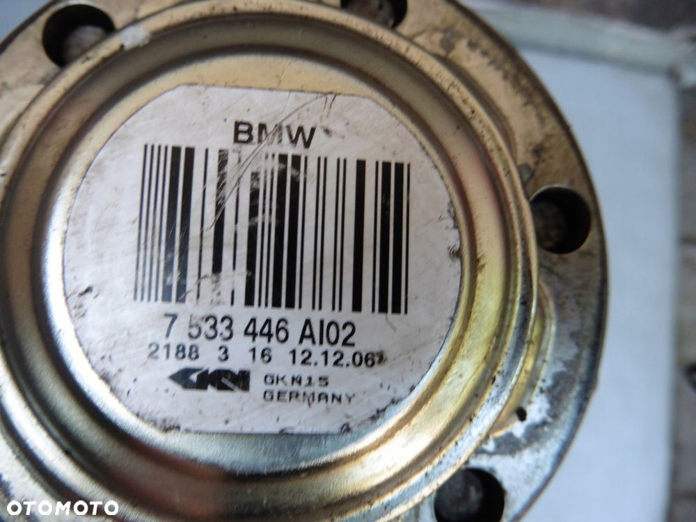 Półoś prawy lewy tył BMW E87 E90 E91 E92 2,0D N47 7533446 7533445 - 6