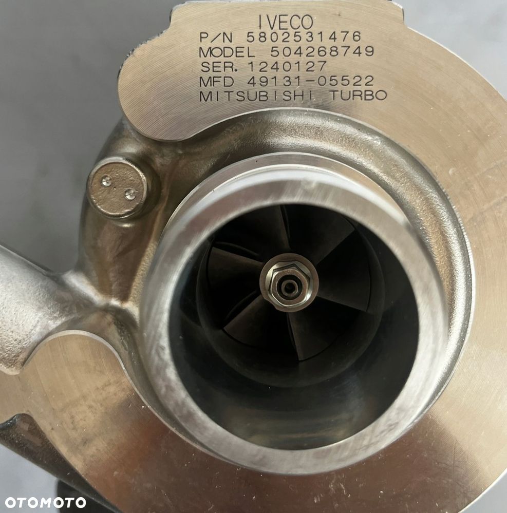 Nowa turbosprężarka 49131-05522 IVE Kubota  Rabat 300 zl OPIS - 5
