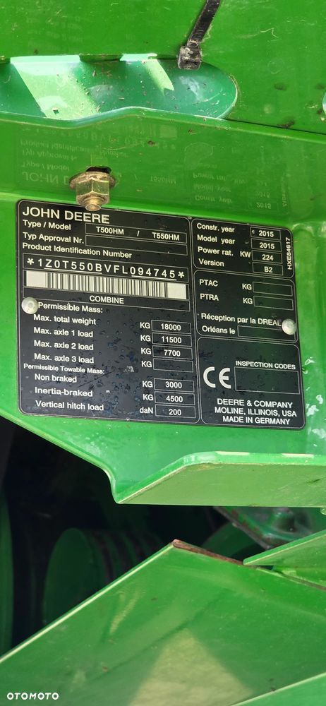 John Deere T 550i Hillmaster - 18