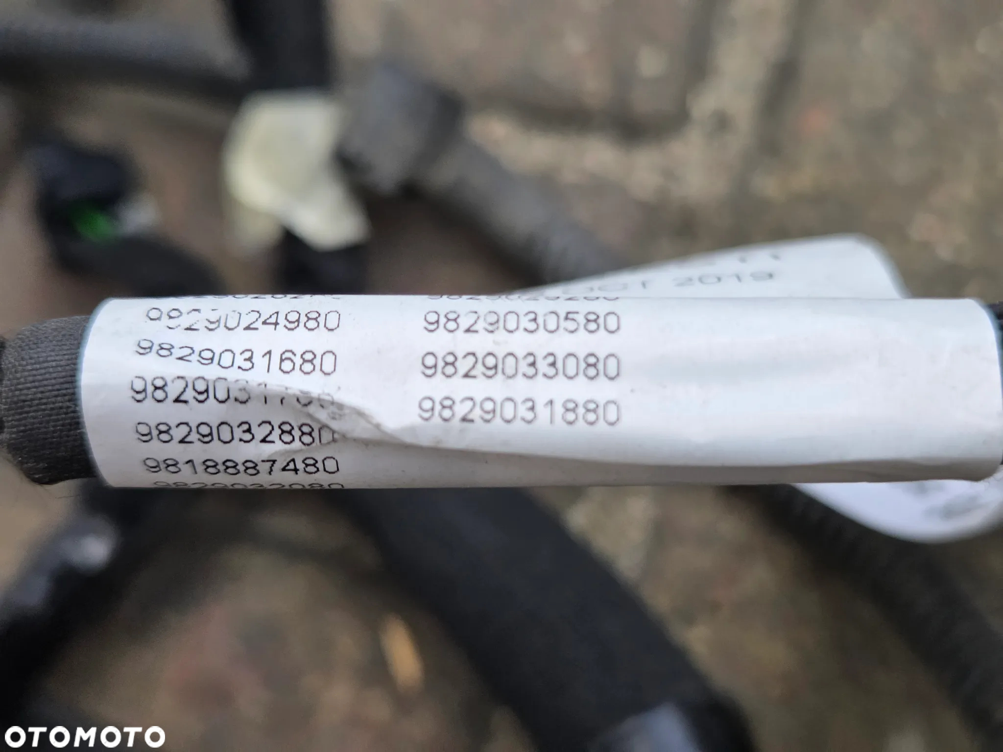 Peugeot 5008 II 1.2 PureTech Wiązka instalacja wnętrza 7 osób - 7