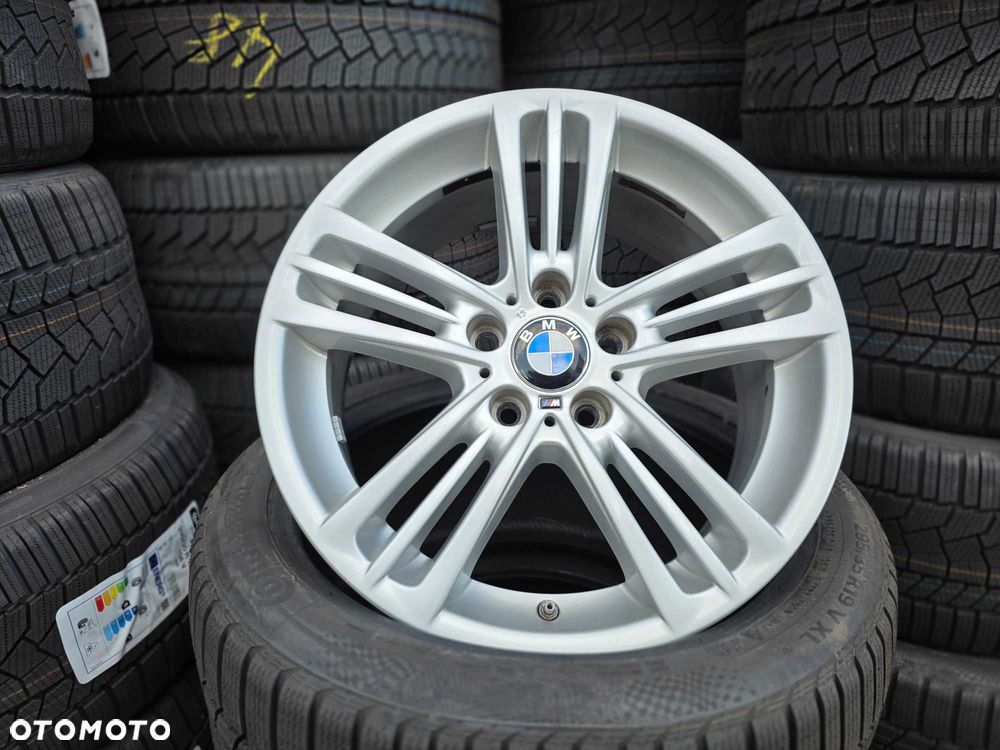 [1662] Felgi aluminiowe 18 Cali 5x120 IS43 BMW X3 X4 M Pakiet + czujniki ciśnienia Oryginał Styling