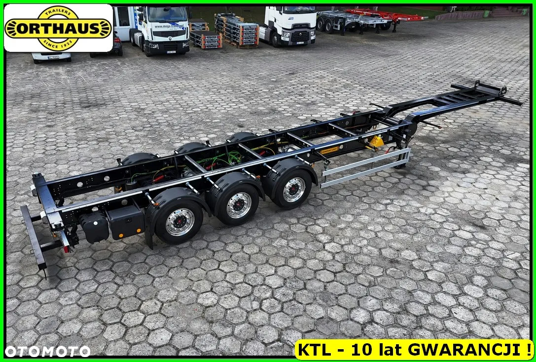Orthaus Podwozie LEKKIE na kontenery 40/45 Ft HC, pełny ADR EX3 ! - 4