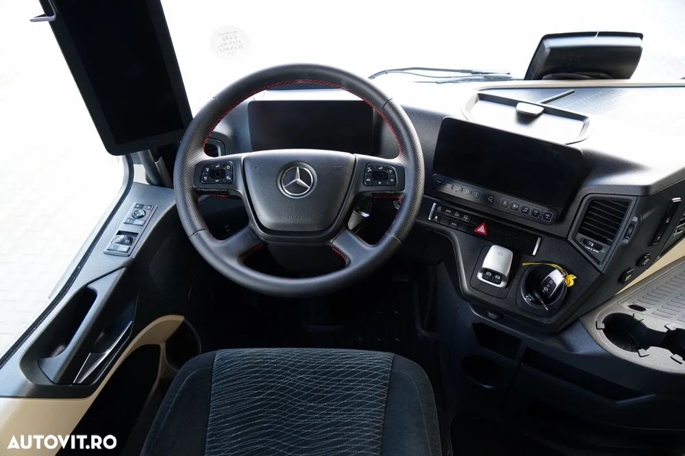 Mercedes-Benz ACTROS 2545 / TANDEM COMBINAT 120 M3 / TRANSIT / 6x2 / PUNTE RIDICATĂ / BIG SPACE / WIELTON / 2021 - 29