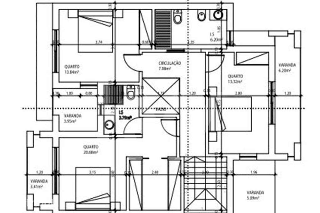Moradia Isolada T3 com Piscina em Vale de Milhaços - Grande imagem: 4/4