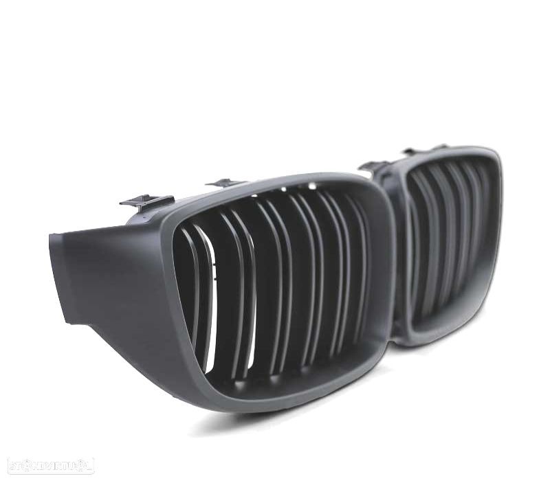 GRELHA FRONTAL BMW F32 F33 F36 LOOK M4 PRETO FOSCO - 2