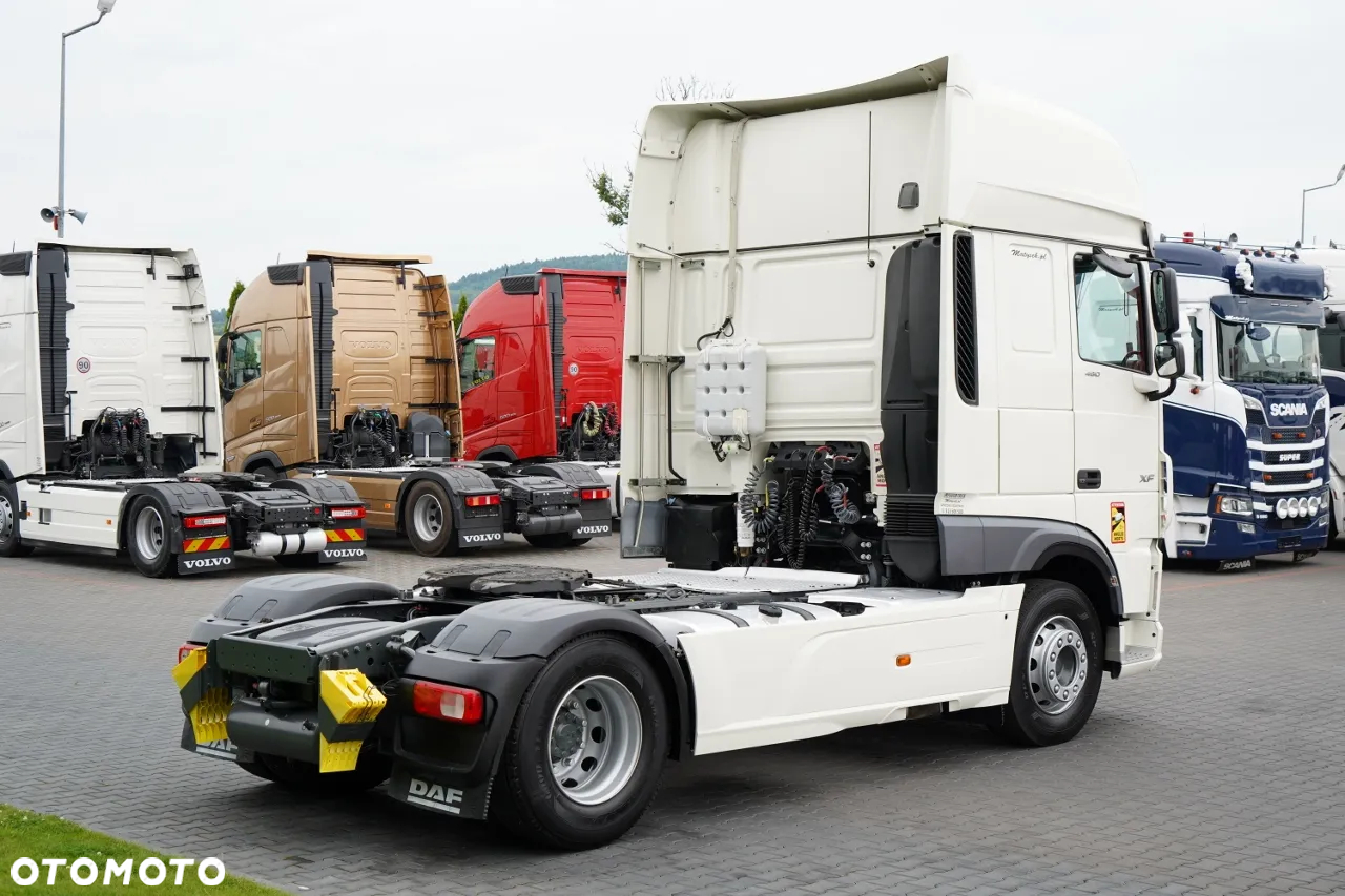 DAF XF 480 / SUPER SPACE CAB / KLIMA POSTOJOWA   / OPONY 100% / 290 TYS KM / PO ZŁOTYM KONTRAKCIE SERWISOWYM - 8