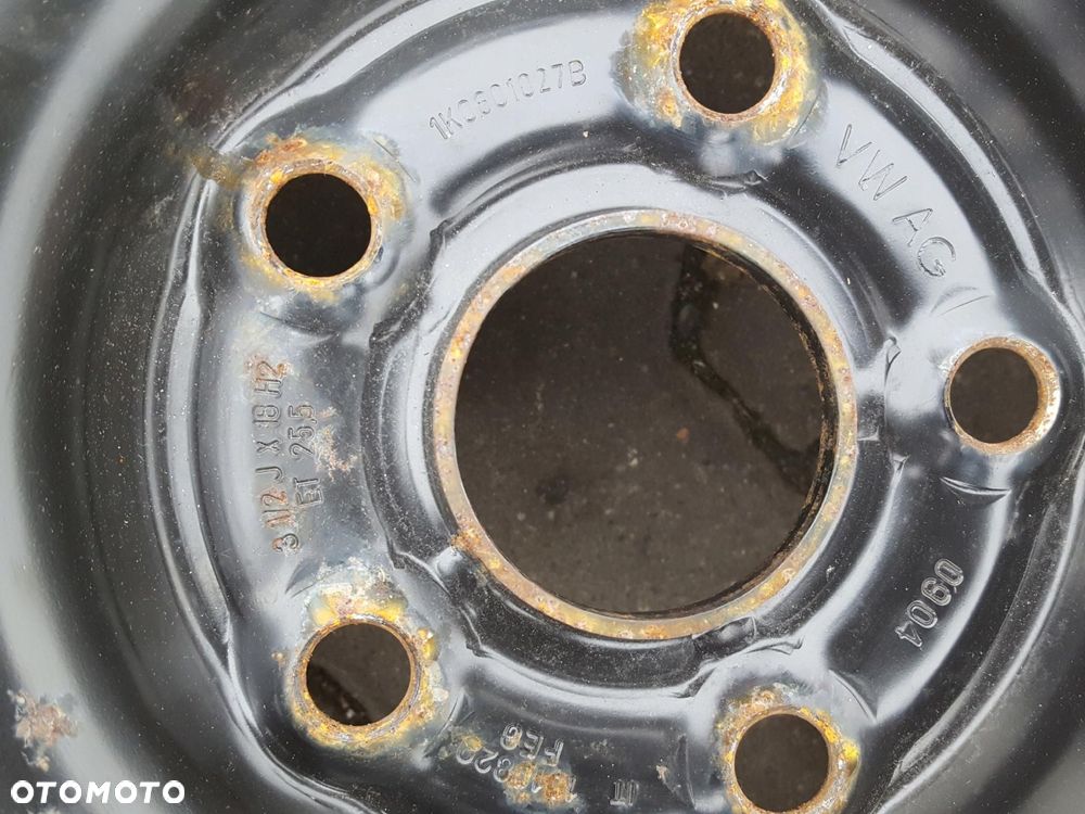 AUDI A3 8P VW GOLF V VI KOŁO DOJAZDOWE 18 5X112 - 5