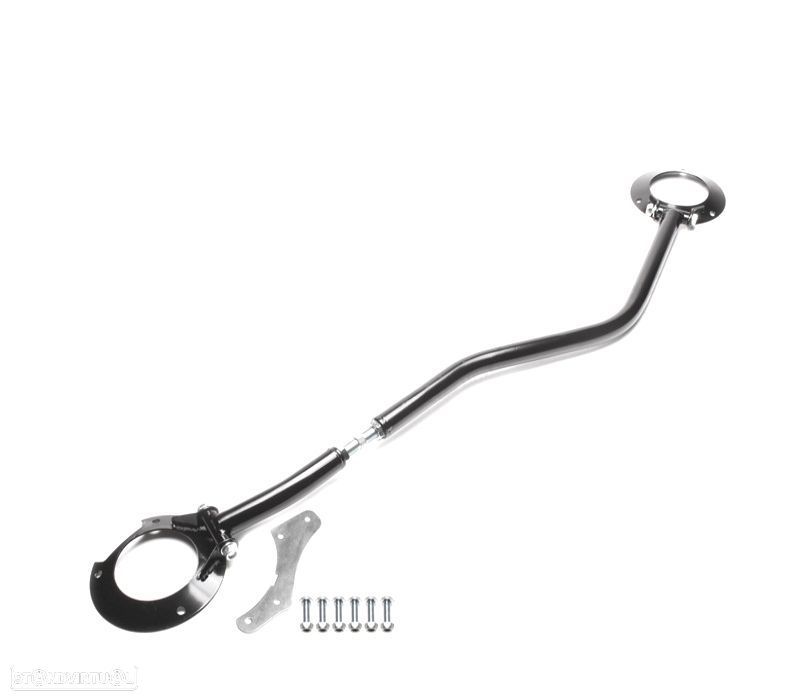 BARRA ANTI-APROXIMAÇÃO AJUSTÁVEL VOLKSWAGEN VW POLO 86C 81-90 PRETO - 1