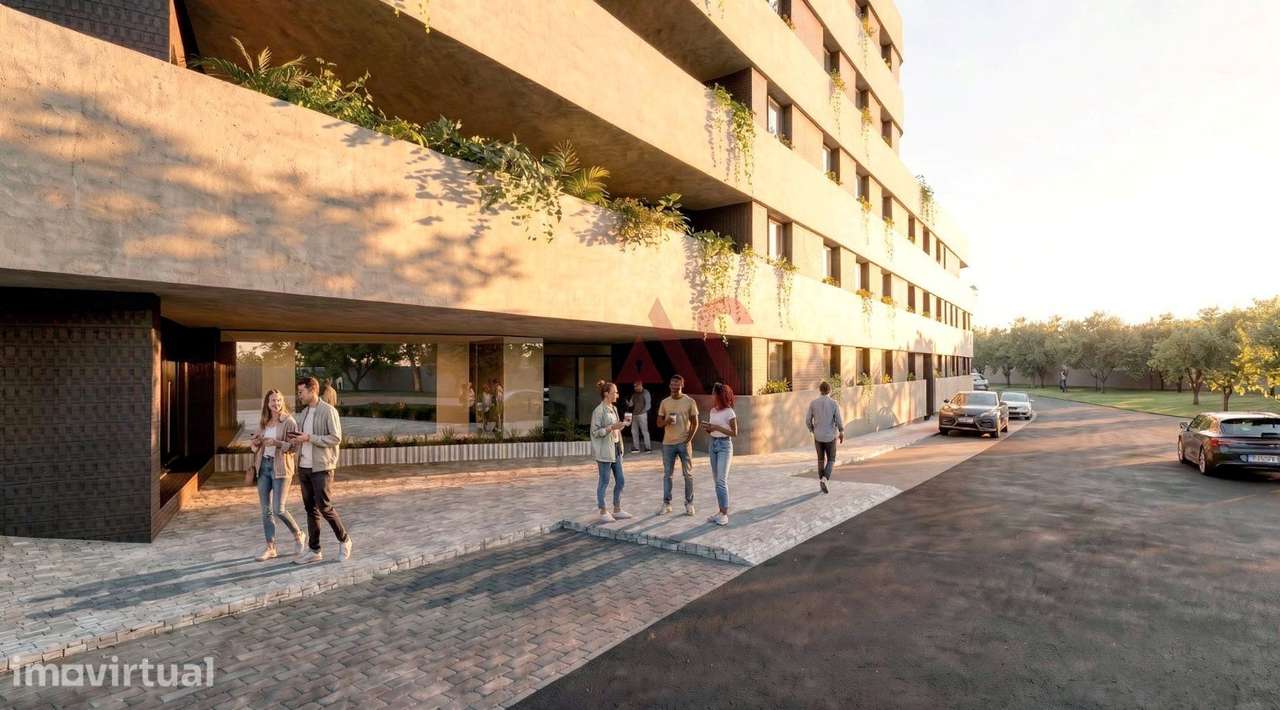 Apartamento T2 inserido no Edifício Bellevue II – Meixomil, Paços de F - Grande imagem: 3/21