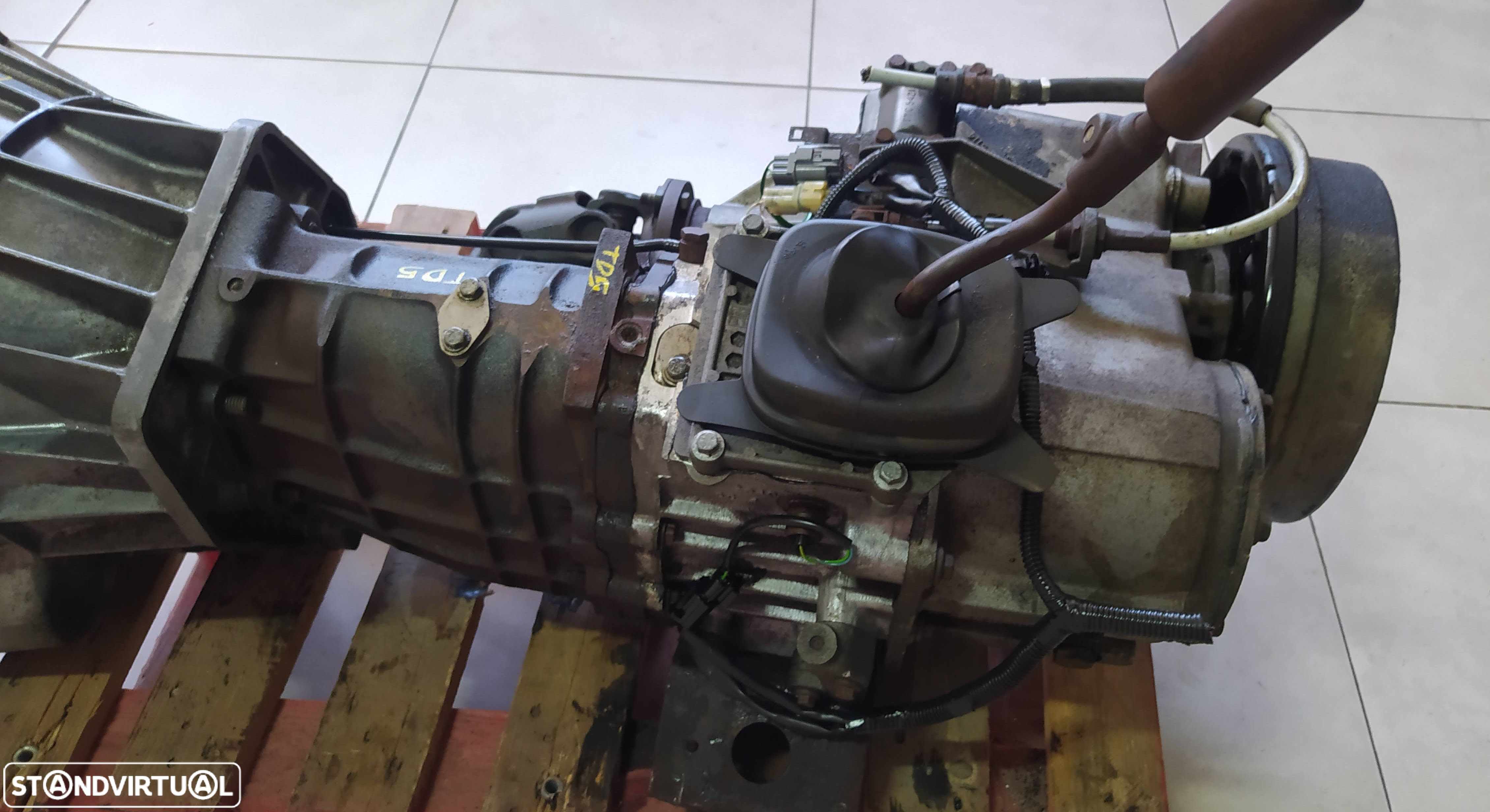 caixa Land Rover Discovery 2.5 TD5 10P caixa velocidades e transferencia - 4