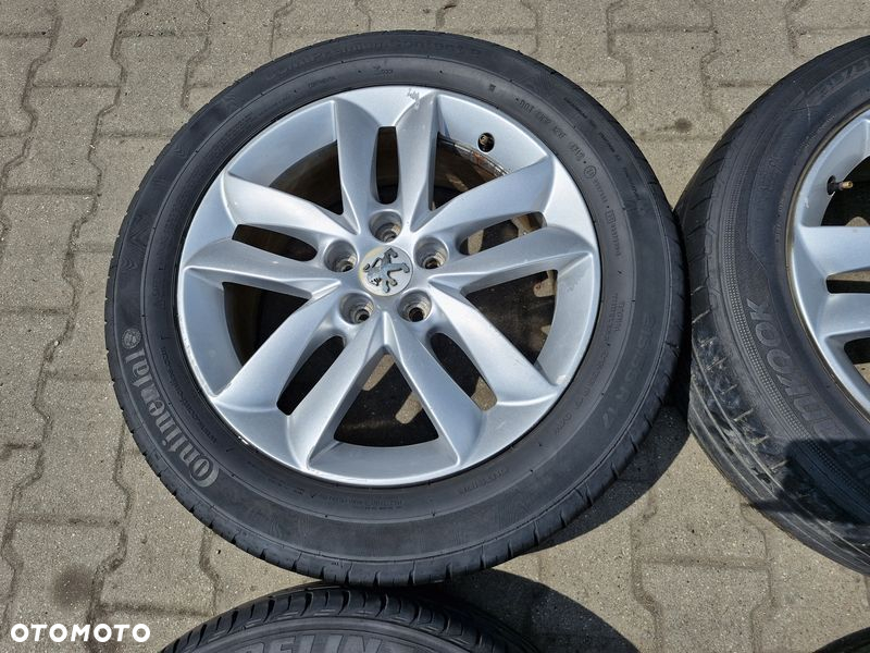 PEUGEOT 508 1 I FELGI ALUMINIOWE ALUFELGI 17'' CALI 5x108 7J ET46 9671401380 - 5