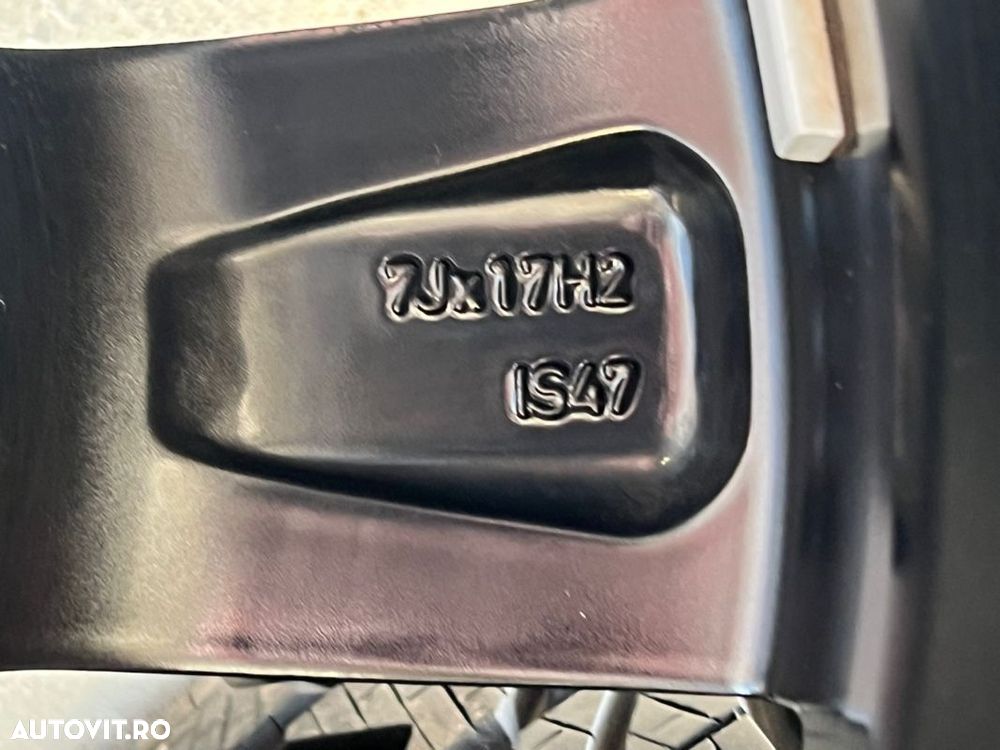 vând jante originale Mini Cooper pe 17” cu anvelope iarnă - 8