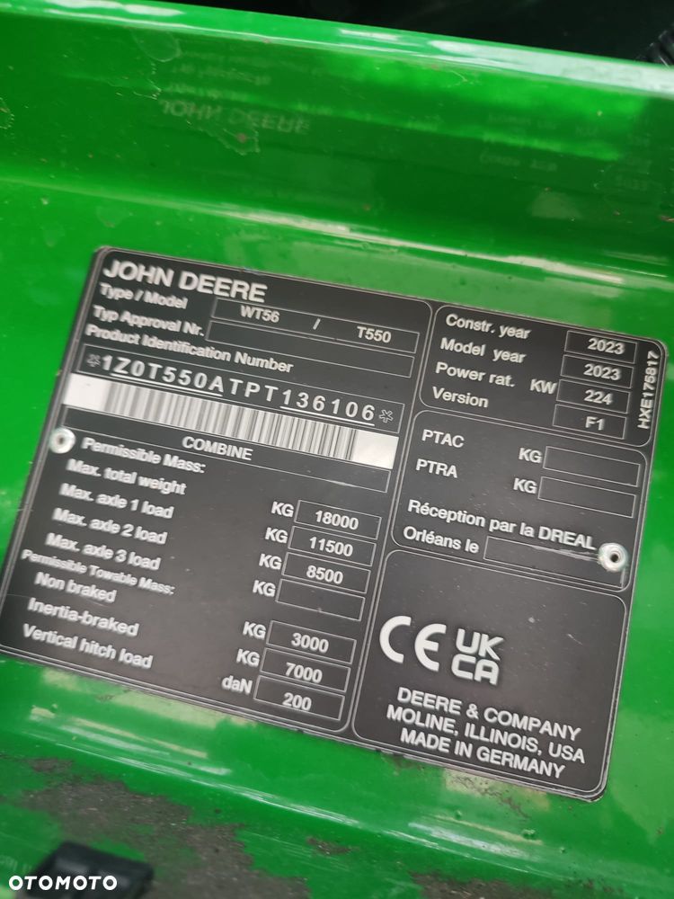 John Deere T550 - 13