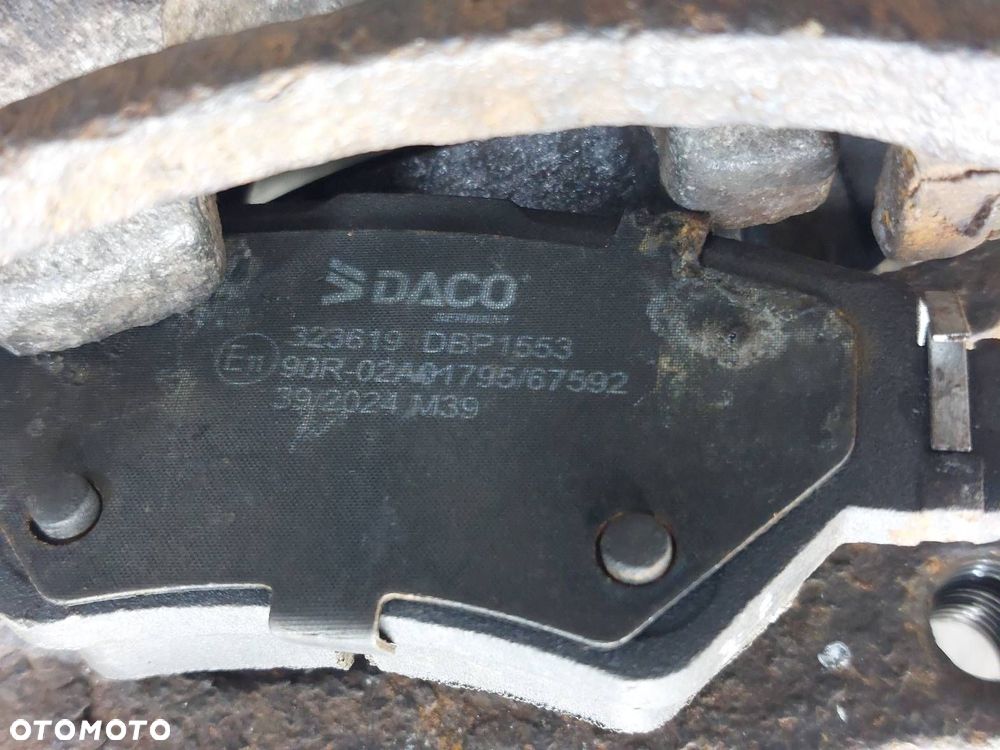 TARCZE HAMULCOWE TYŁ + KLOCKI + ZACISKI OPEL ZAFIRA A ASTRA G - 7