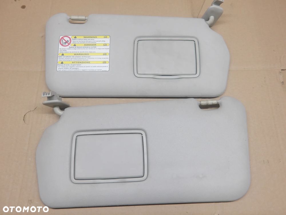 MAZDA 5 LIFT 5D 05-10 2.0D OSŁONA PRZECIWSŁONECZNA PRAWA LEWA - 1