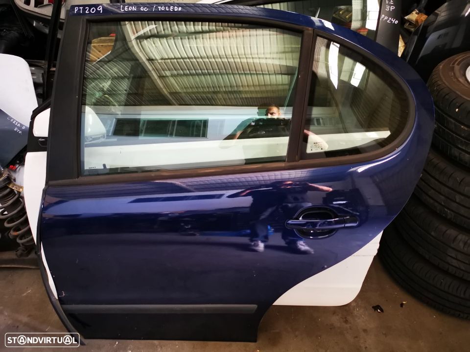 SEAT LEON/TOLEDO 2001 PORTA TRAS ESQ PT209 - 1