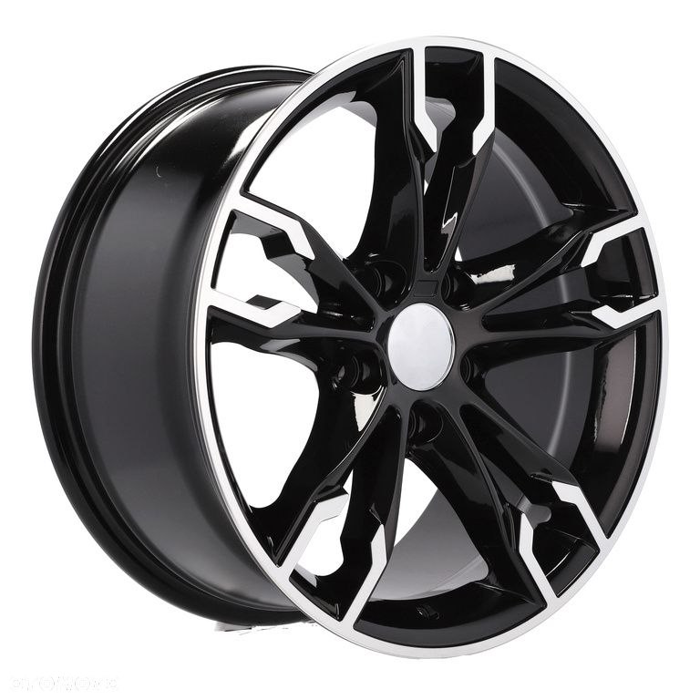 4x Felgi 17 m.in. do BMW 3 e36 5 e34 e39 e60 e61 6 e63 e64 f06 f12 f13 7 e38 e65 - B1257 (BK5255) - 8