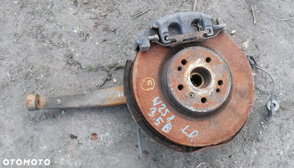 MERCEDES R-KLASA W251 3.5 V6 ZWROTNICA TARCZA LEWY PRZÓD - 1